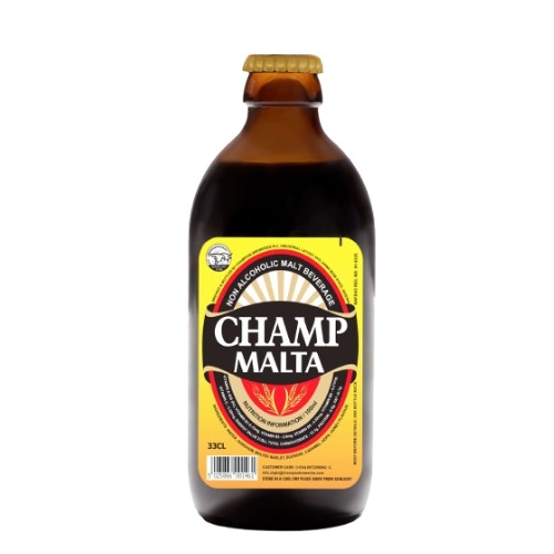 Champ Malta Nigerian non-alcoholic malt smooth full-bodied nutrient-packed