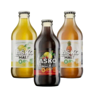 Laško Malt Slovenian non-alcoholic malt with tropical fruit flavors