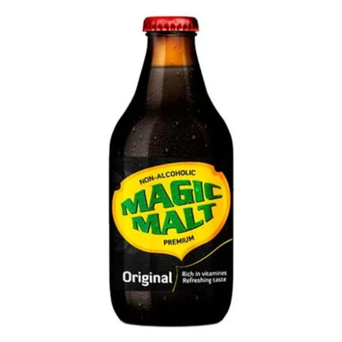 Magic Malt rich non-alcoholic malt beverage from United Dutch Breweries