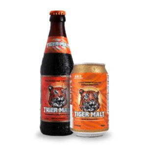 Tiger Malt Caribbean non-alcoholic malt rich full-bodied B vitamins