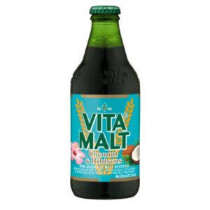 Vita Malt Coconut & Hibiscus Danish non-alcoholic malt coconut and hibiscus blend